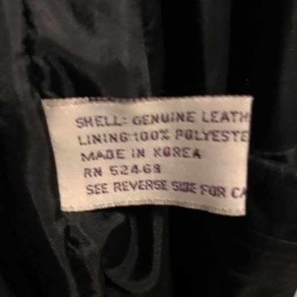 International leather full length women’s coat - Picture 3 of 3